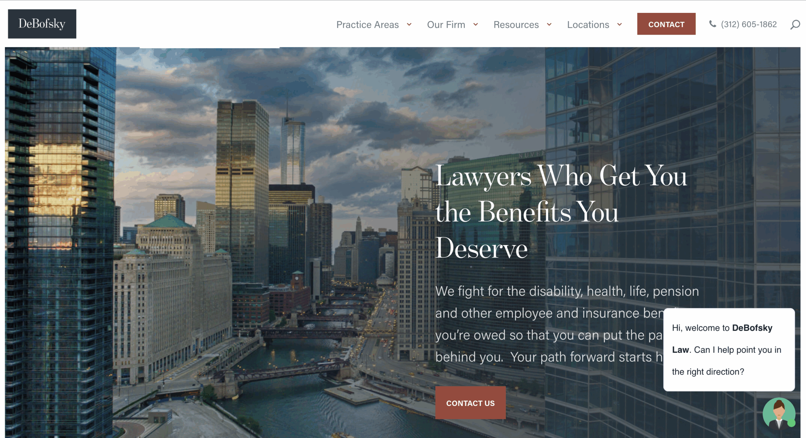 DeBofsky website DeBofsky law firm's website, chicago and seattle disability law firm