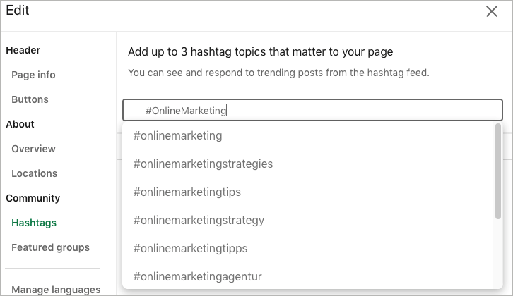 how to choose the right hashtags on LinkedIn